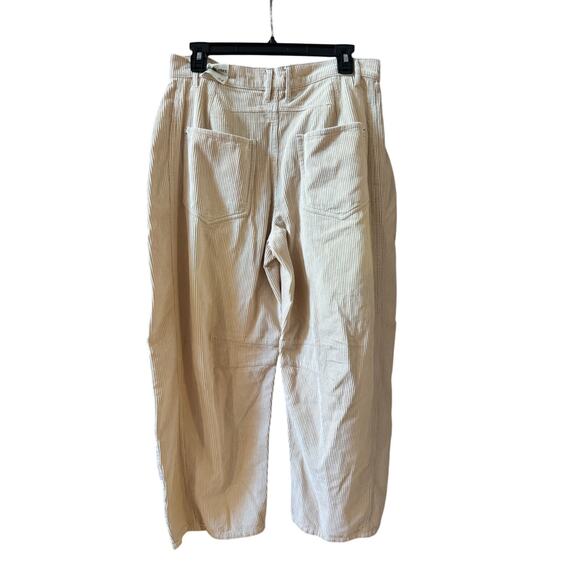 Free People Good Luck Corduroy Barrel Jeans - Size 28 - Picture 3 of 6